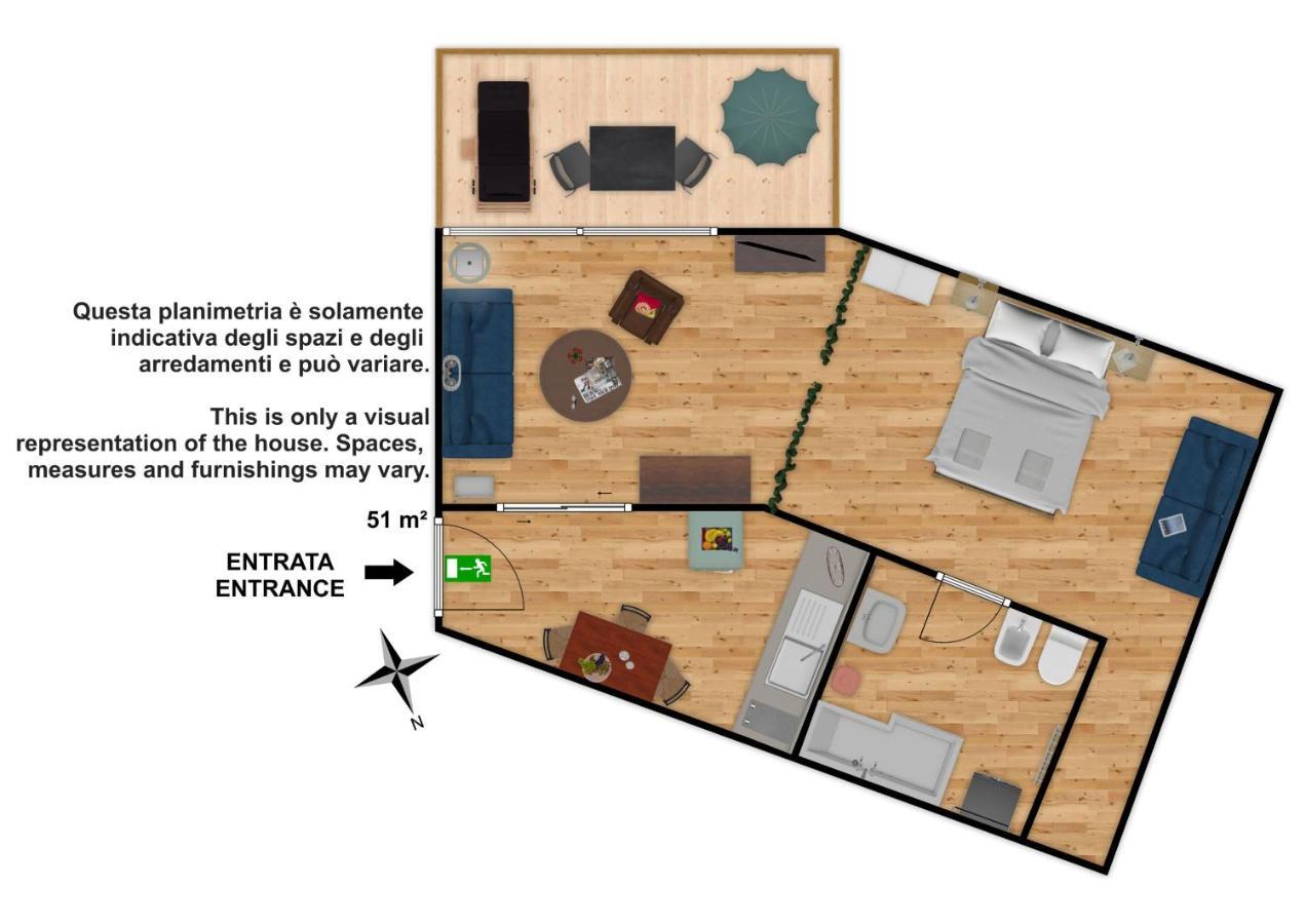 Apartments Da La Vedla Flats 圣卡夏诺 外观 照片